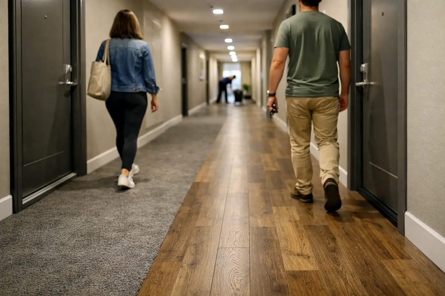 Best Flooring for Apartment Hallways That Lasts