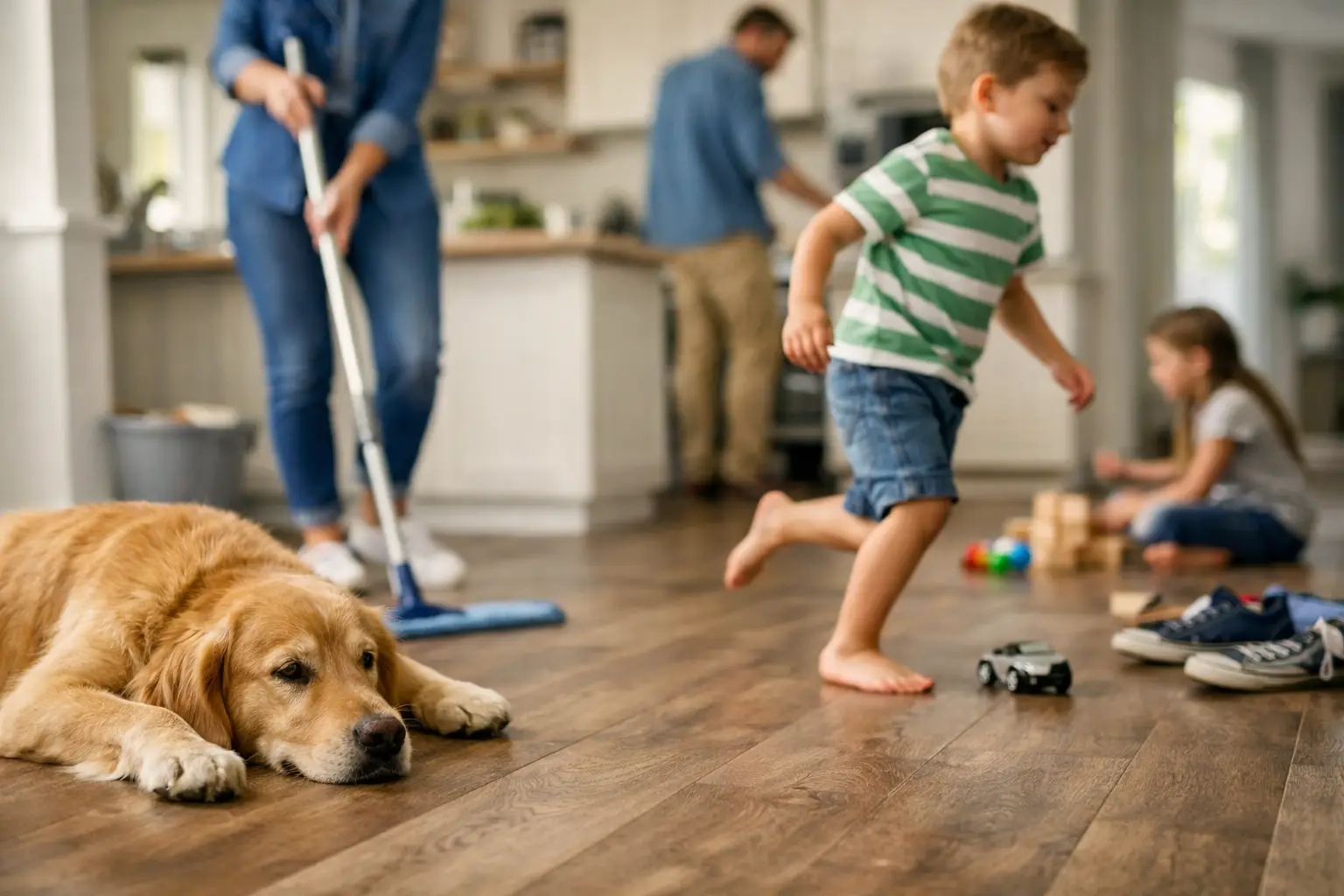 Best Flooring for Busy Households