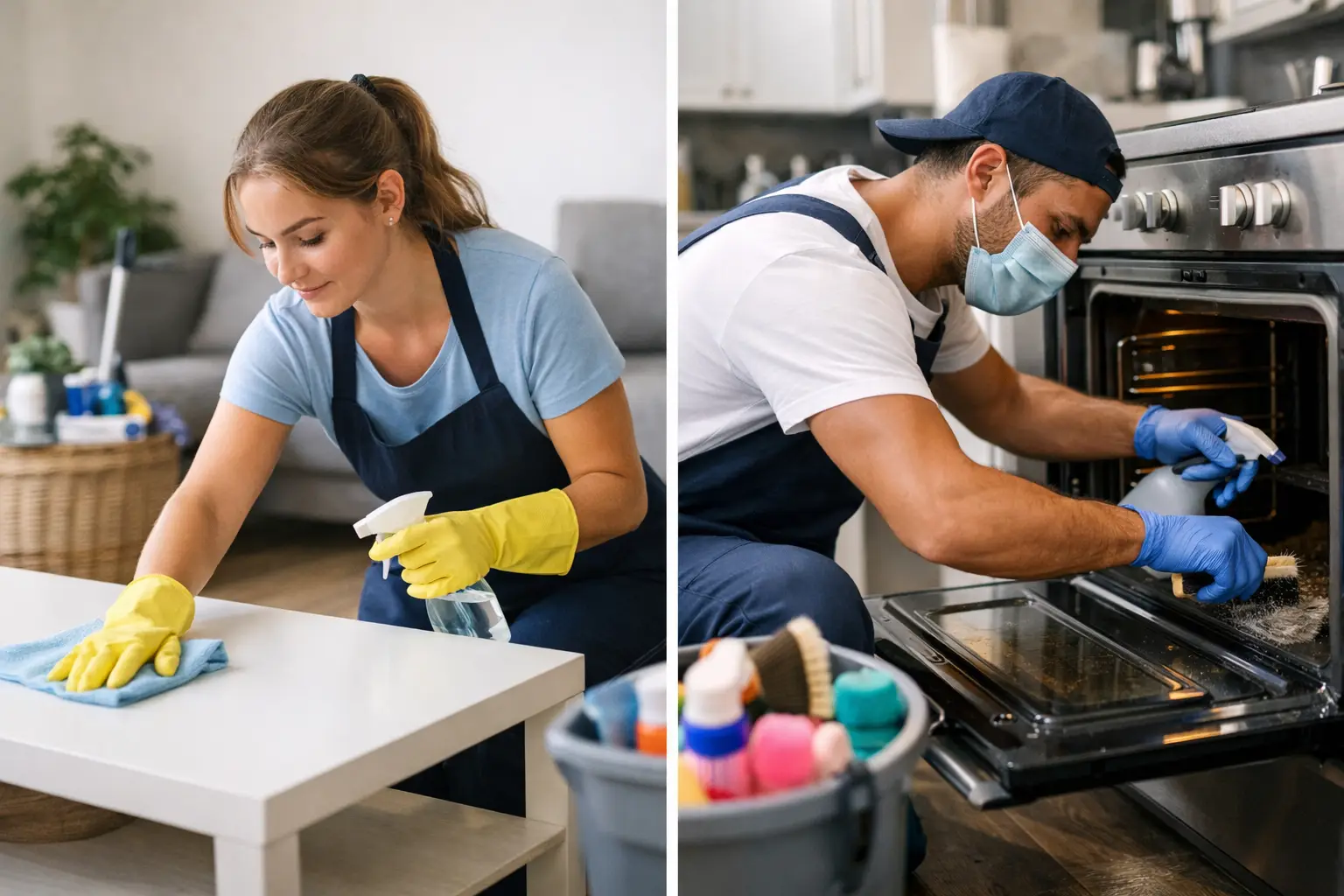 Deep Cleaning Versus Standard Cleaning for Rentals