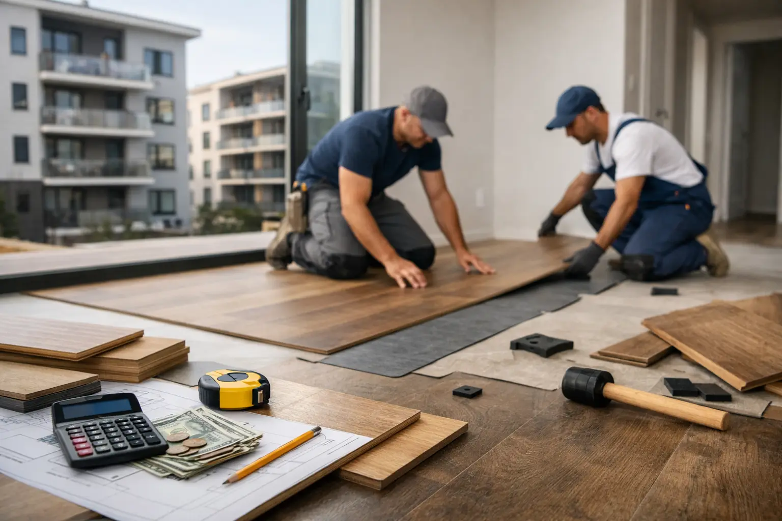 Flooring Installation Cost for Multi-Unit Properties