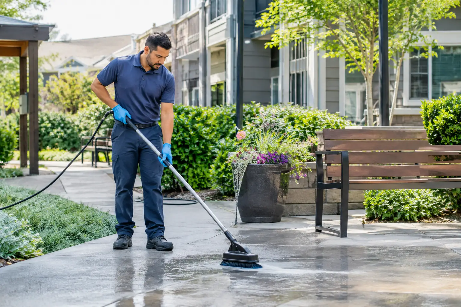 HOA Common Area Cleaning That Protects Property