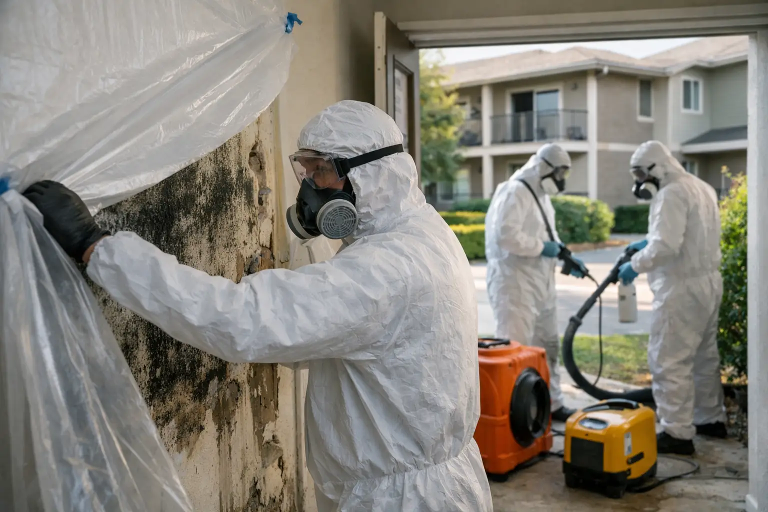 Mold Remediation Process for Multi-Unit Properties