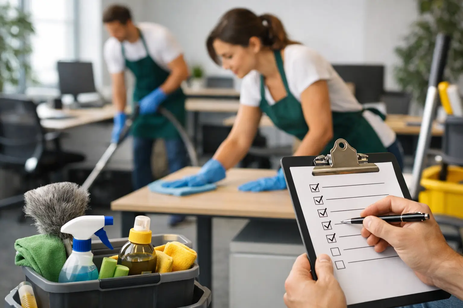 Office Cleaning Checklist for Managed Properties
