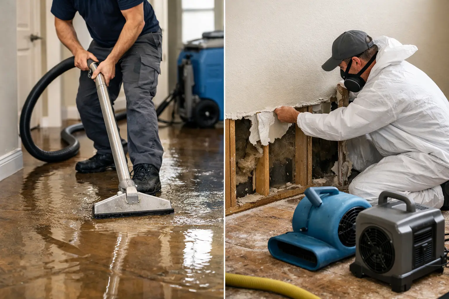 Water Extraction vs Water Mitigation