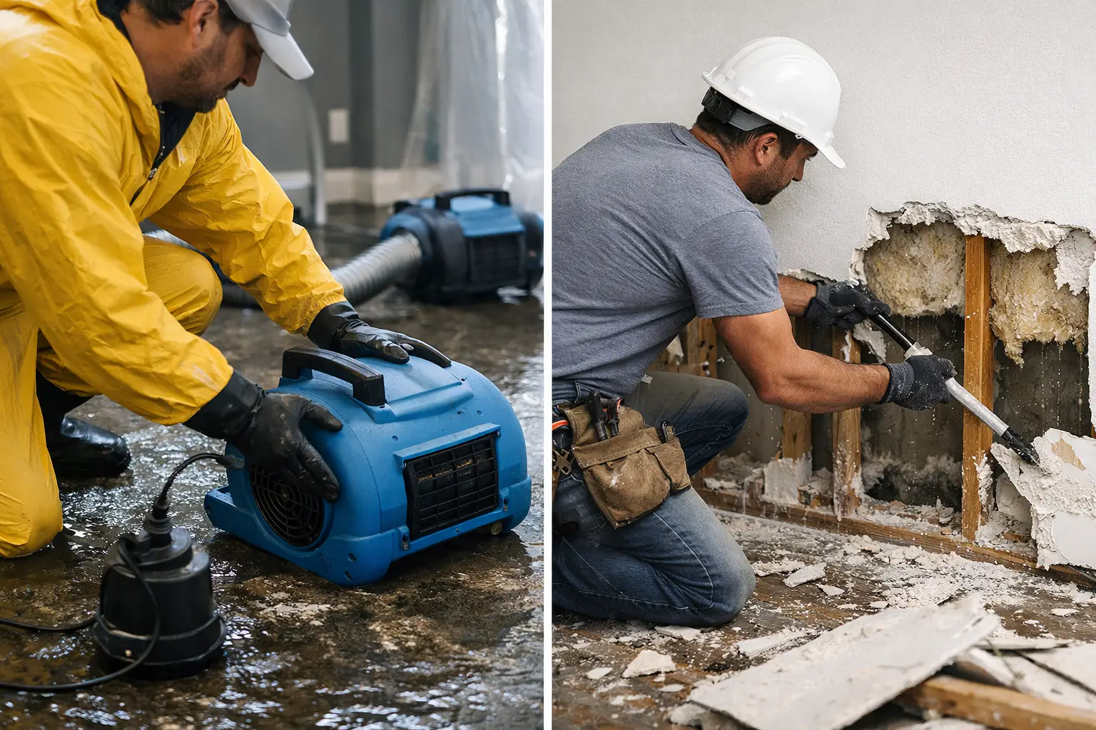 Water Mitigation vs Restoration Explained